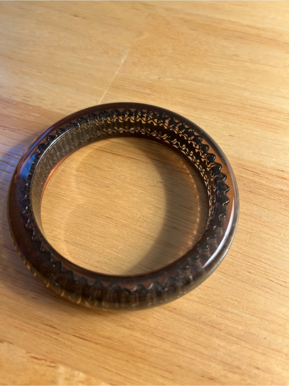 Resin Bangle Bracelet